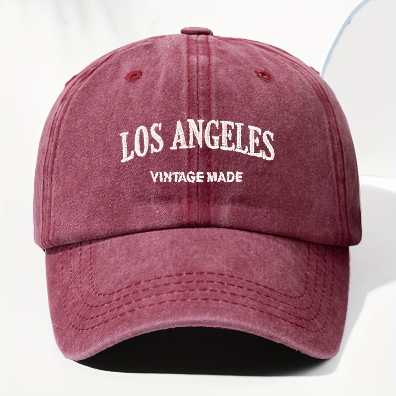 Soft Women Baseball Cap California Los Angeles Usa Embroidery Dad Hats for  Men