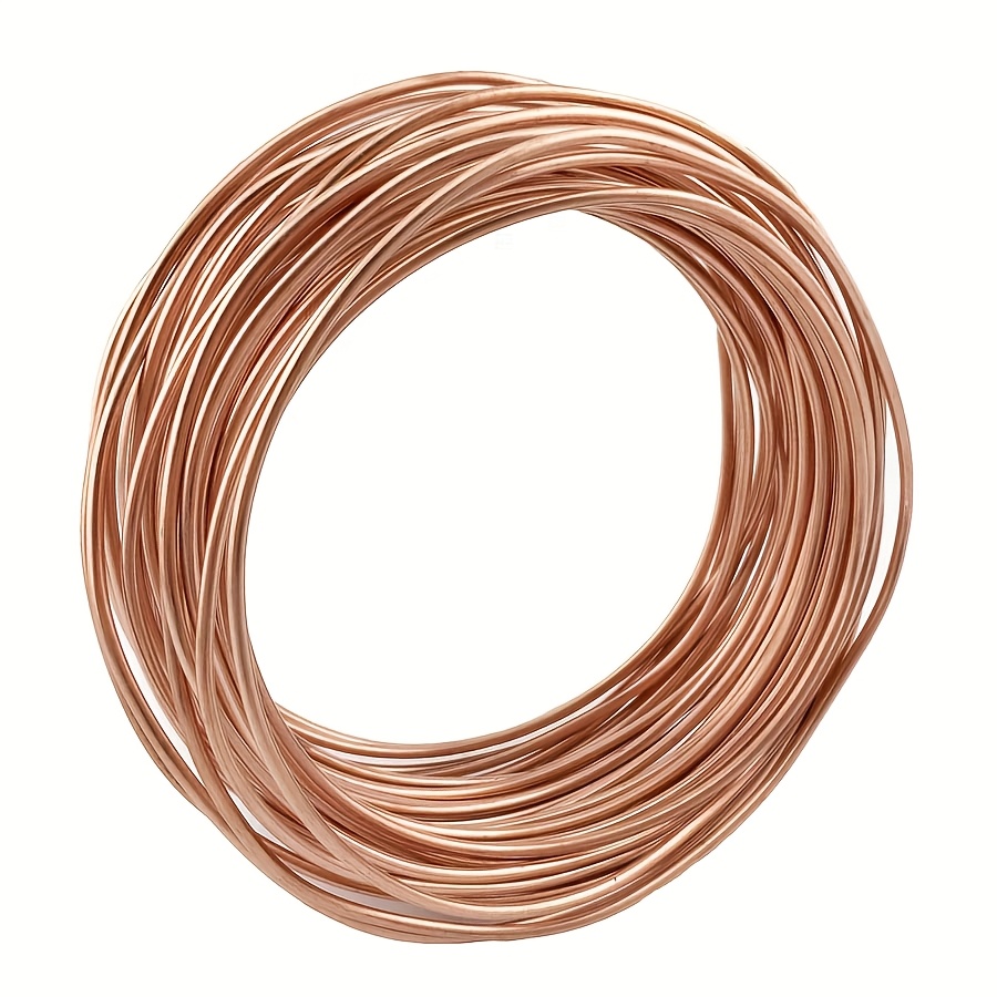 

Copper 2.0mm Copper 12 Copper Length 16.4 Feet/5m Copper Round Length 196.85 A Roll Of