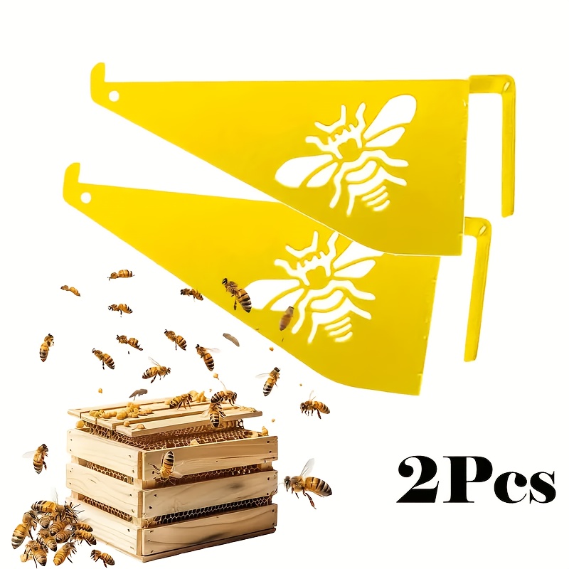 

2-pack Beehive Frame Holder Clips - Iron Metal Bee Equipment Frames For Honey Harvesting, Beekeeping Tool For Beginners, No Battery Or Electricity Needed, 21.5cm X 9cm