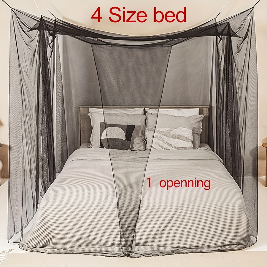 

Versatile Outdoor & Indoor Mosquito Net Tent - 4 Sizes, 3 Colors | Durable Polyester Mesh For Camping, Patio & Bedroom Protection