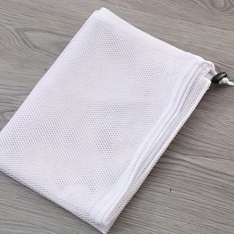 Image of 1/2pcs Commercial Mesh Laundry Bags - Durable Mesh Material With Drawstring Closure, Ideal Machine-washable Mesh Laundry Bags For , Universities, Dormitories, And Apartment , Laundry Bags