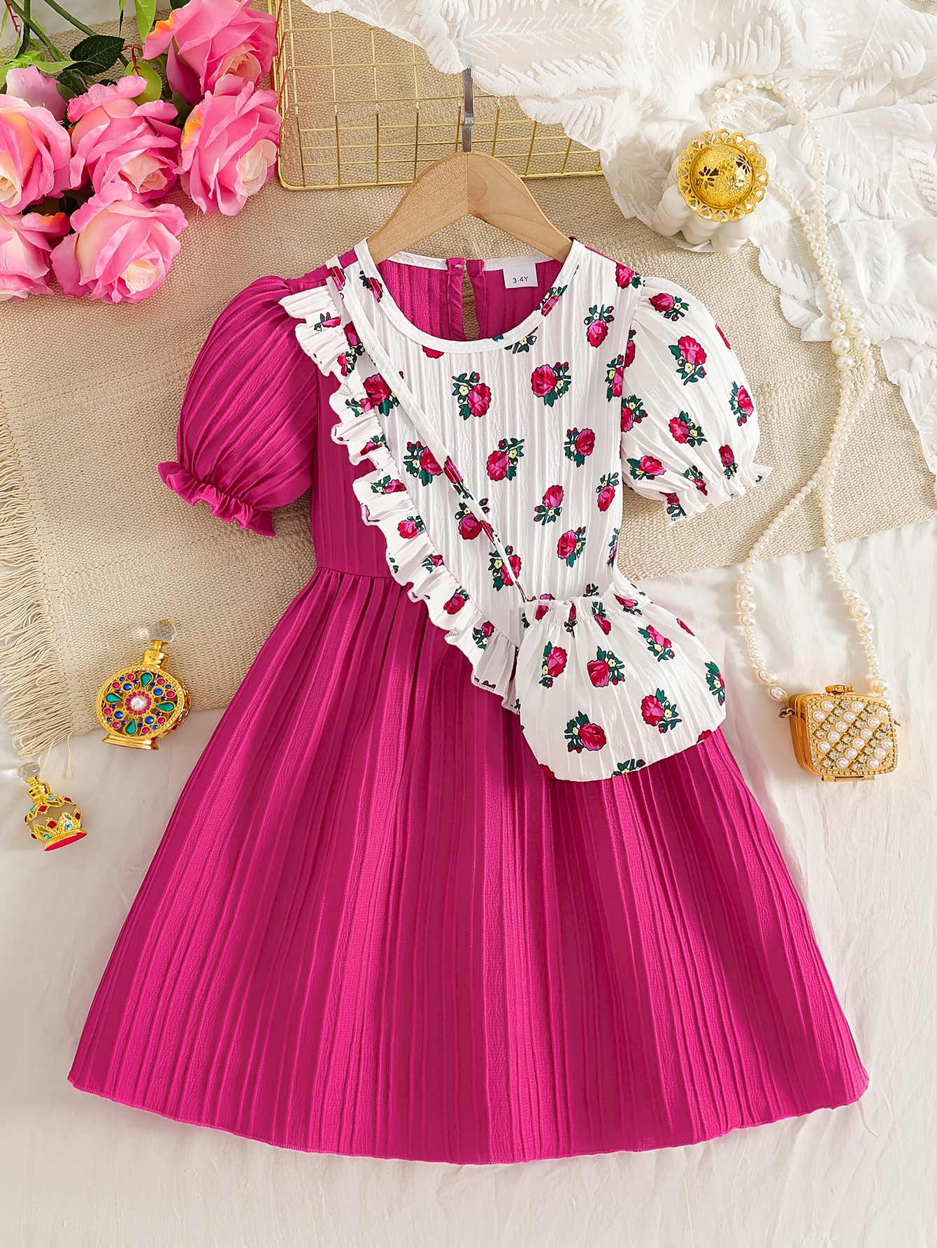 dress up princess dresses sold on Temu United States