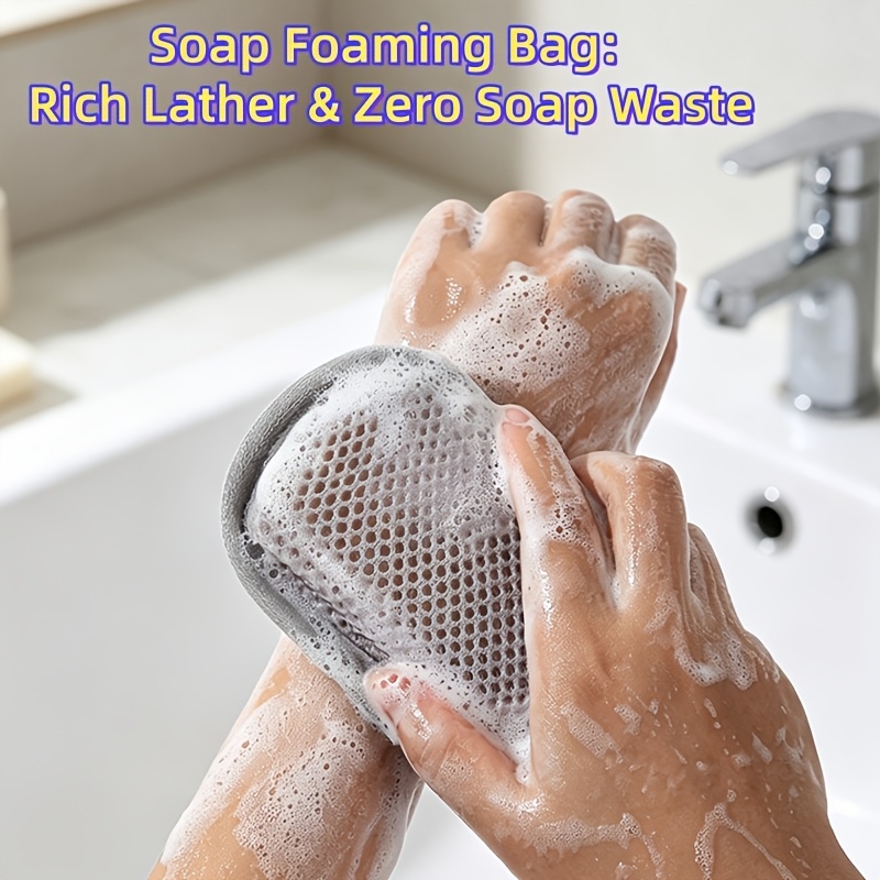 3-In-1 Daily Bath Shower Care Set with Exfoliating Brush