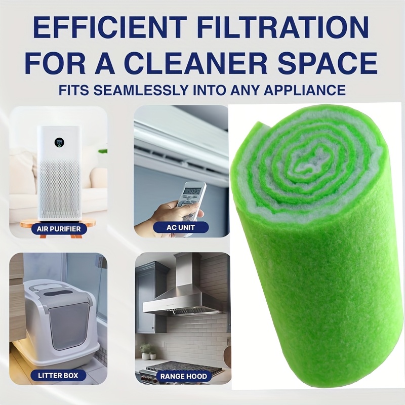 1-Pack Reusable Air Vent Filter for Home, AC, and Floor Registers Dust,  Dirt, Smoke, and Pollen Reduction Compatible with Air Purifiers, Air