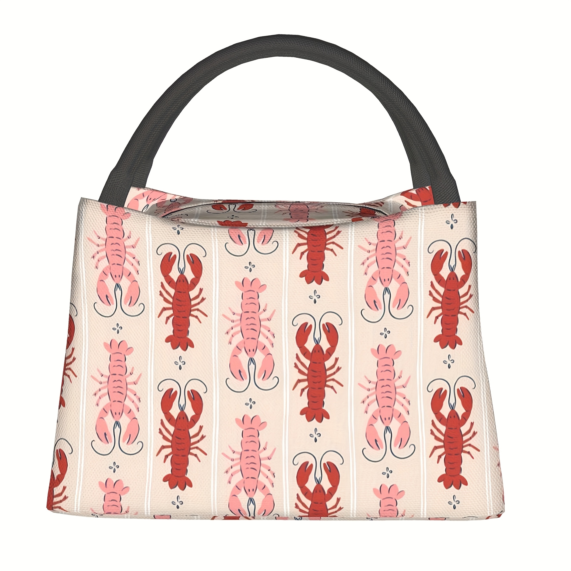 TEMU 1pc , Portable And Reusable Refrigerated Bag, Insulated Lunch Bag, A Must-have For Camping , Homes, Offices, And Outdoors, Suitable As A Birthday Or Holiday Gift For