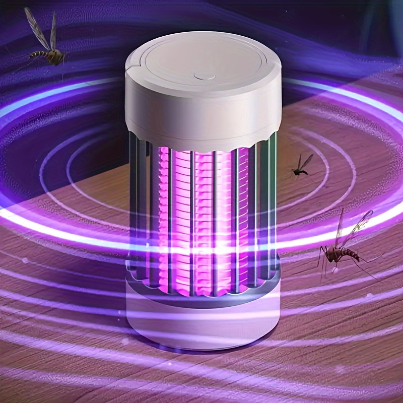 

Usb Powered Ultrasonic Mosquito Repellant Lamp - Electronic Indoor Insect Killer - Mosquito Trap & Bug Zapper - Non-toxic Insect Control - Portable Fly Catcher Device