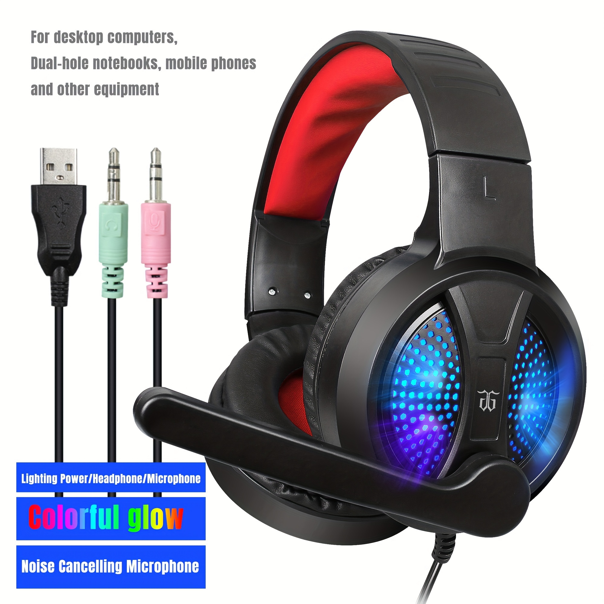 Gaming Keyboard And Mouse, Headset, Mouse Pad, All-in-one Combo... product image 3