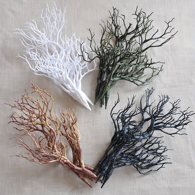 

de 4 d'Arbre Artificielles en de - Décoration en Plastique Polyvalente , & - Halloween, & Pâques