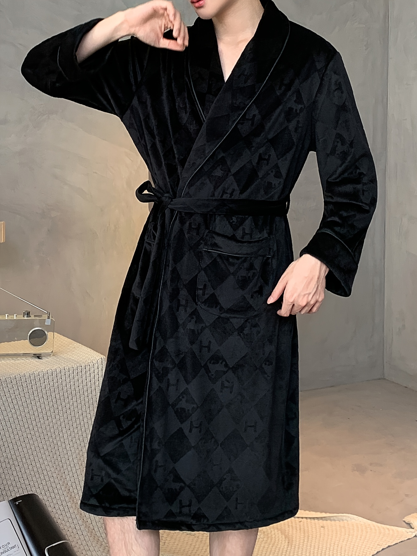 Men's Winter Warm Robe
