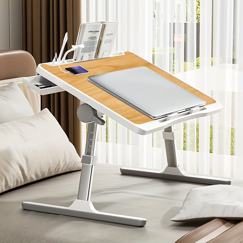 laptop bed table adjustable height adjustable table laptop Temu
