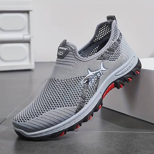 immagine dell'articolo sneakers da leggere e traspiranti - scarpe casual basse in mesh con in gomma antiscivolo, per escursionismo e uso , design per , scarpe da trekking, outdoor, design sportivo, resistenti