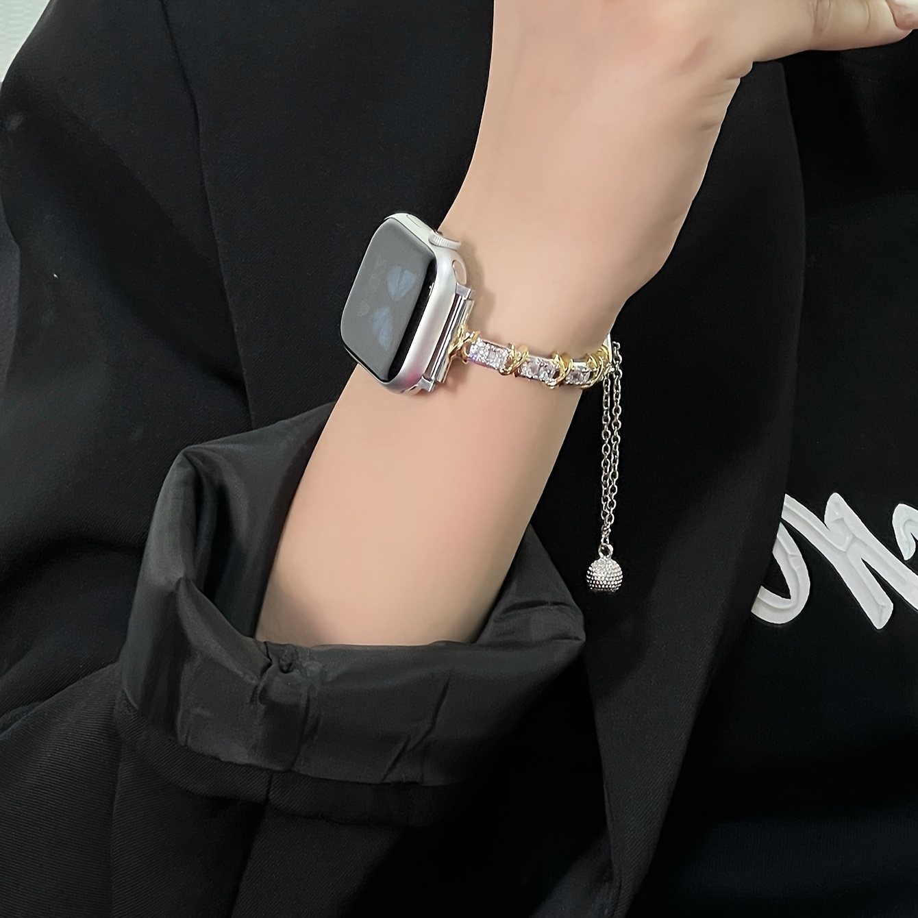 correa pulsera zirconia mujer compatible watch Temu Ecuador