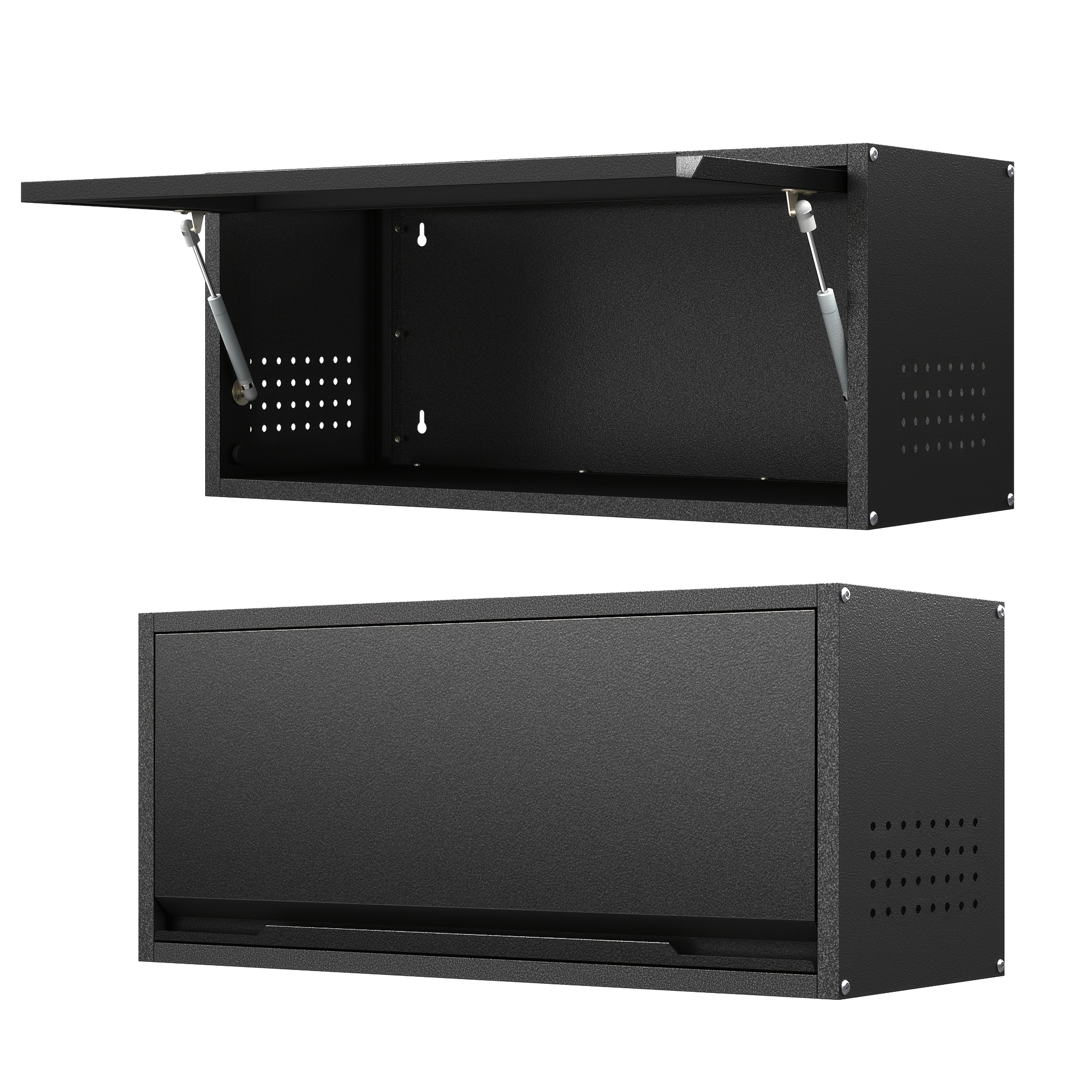 metal storage cabinet garage wall cabinet with up flip door 31 5 w wall storage mounted for kitchen garage workshop contemporary metal wall mount 3 2 cubic feet storage capacity