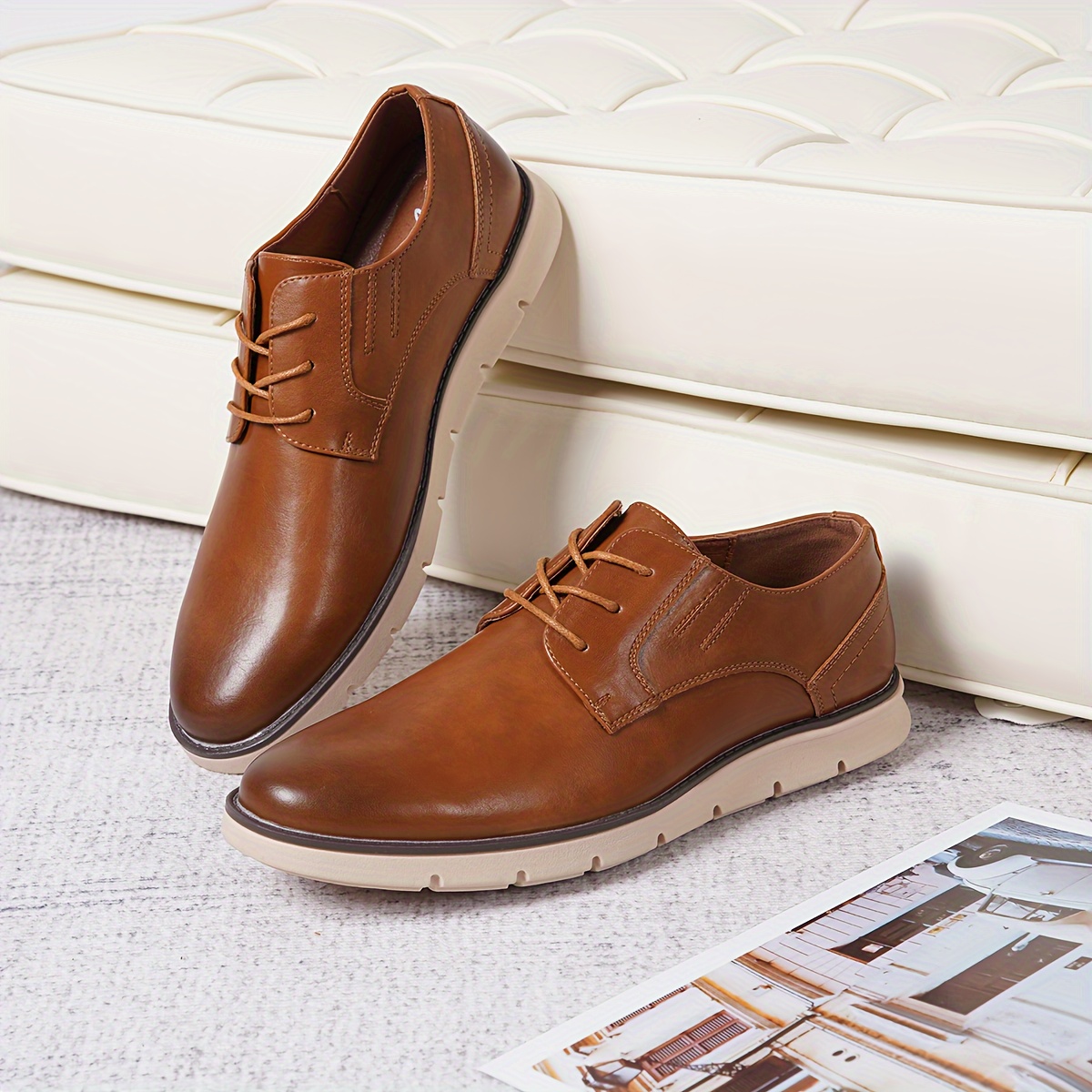 

Mens Casual Shoes Non-slip Simple Comfortable Casual Dress Shoes For Men