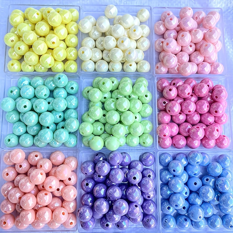 

[top-] 220pcs/120pcs/60pcs 6/10/14mm Ab Diy Bead Making