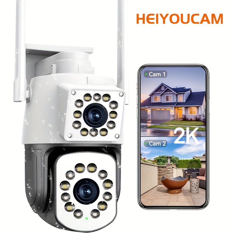 

Heiyoucam 3mp Ptz Ai , 2-way , , Alarm, 24/7 , , Detection, 355° Pan, 90° , Sd/cloud , 2k , Usb - Wireless