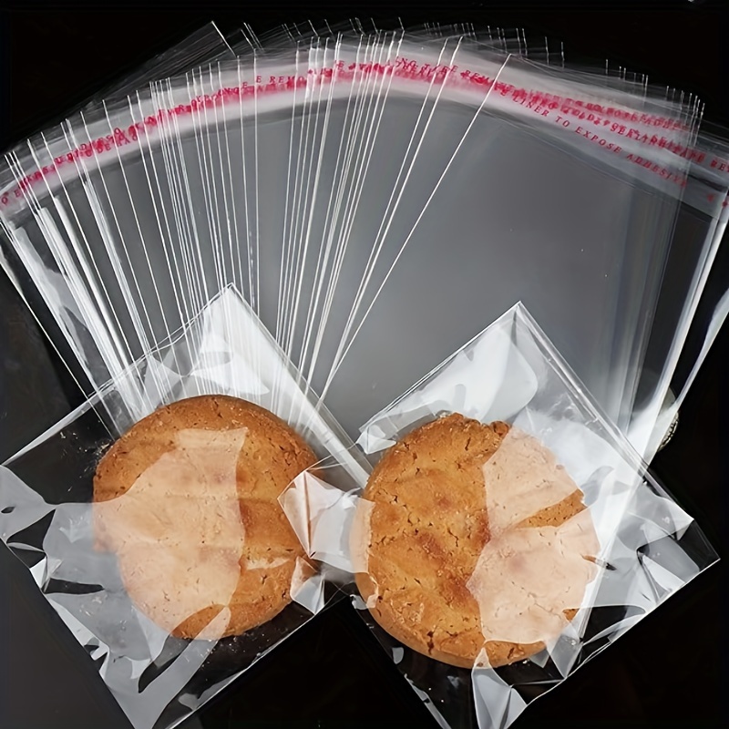 

100pcs Clear -sealing 4x6 - , Moisture- & Treat For Cookies, Candies, &