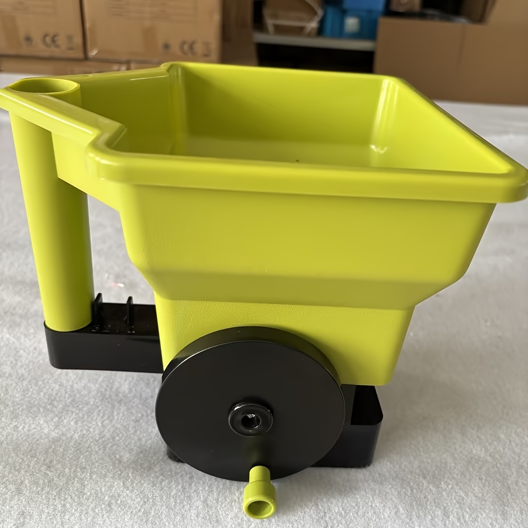 1pc 3l Seeder - Gardening Tool, 3-speed Adjustable Seed And Fertilizer Distributor, Easy To Sow, And Snow, Handheld Seed, Fertilizer Applicator, Easy To Carry Out Yard Work