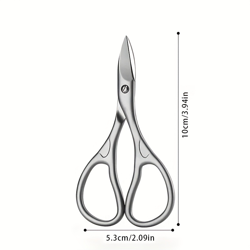 1pc Professional Nail Cutter Scissors Eyebrows Eyelash Manicure Pedicure Fingernail Toenail Clipper