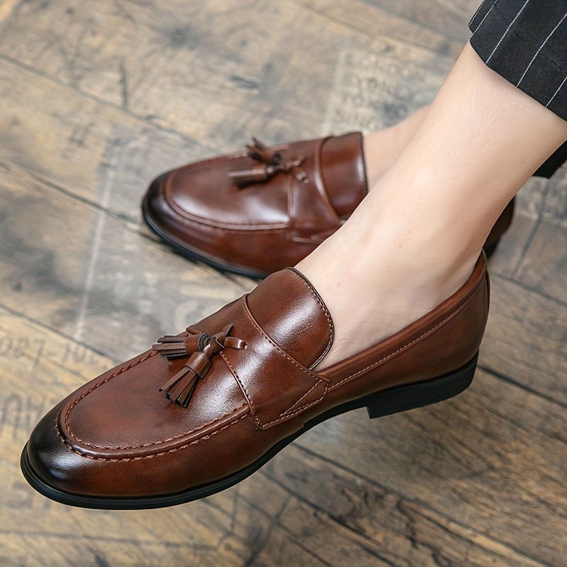 new fashionable mens shoes elegant lightweight mature formal