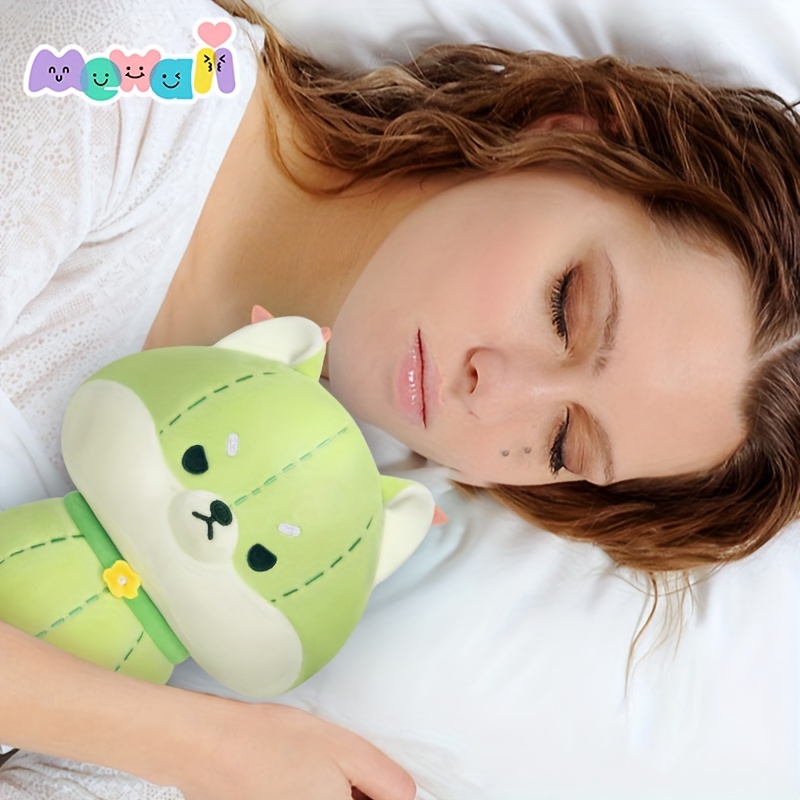 7-Inch * Mushroom Plush Pillow - Soft Stuffed Animal Toy, Cute Plushie Halloween Gift For Girls And Boys, Decorative Cactus Puppy Plush For Kids