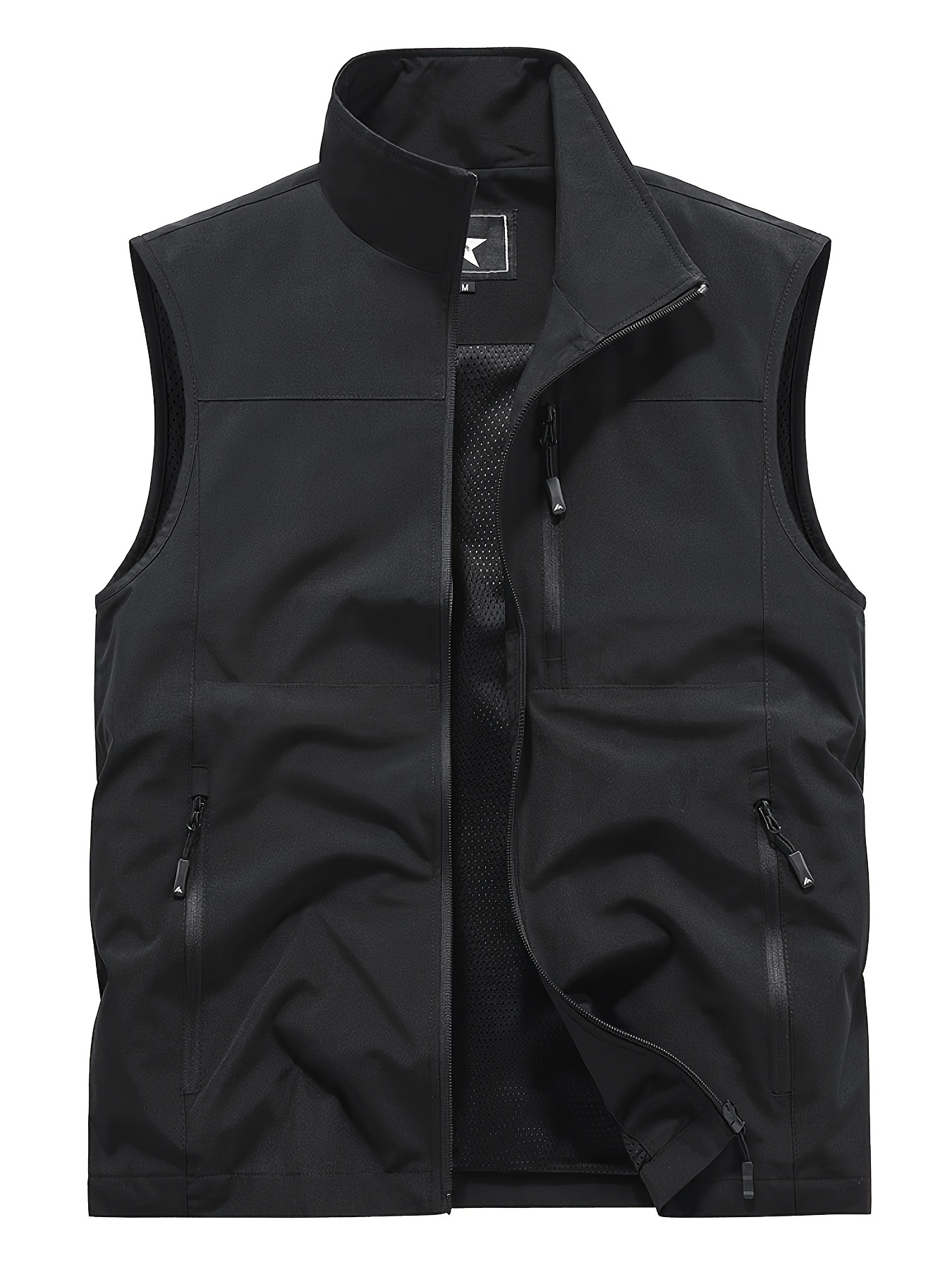 Gilet Bouffant Femme Hixiaohe - Veste Sans Manches Capuche Taille Medium