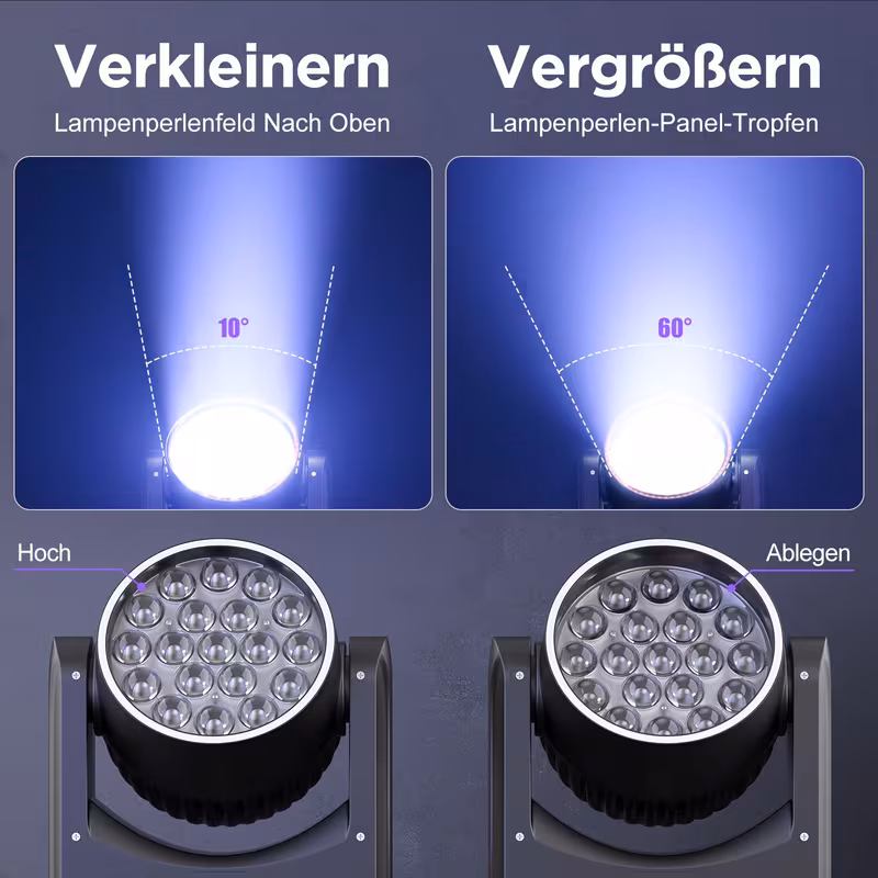 380w led zoom moving rgbw dmx beam wall washer suitable for dj disco ktv bar theatre party 3
