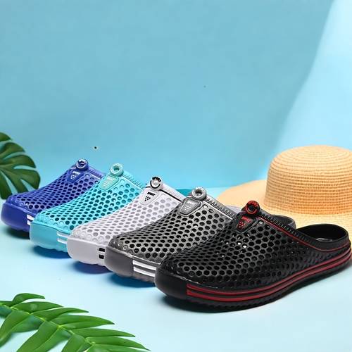 unisex summer casual sandals quick dry breathable slip on lightweight eva material 7 color options for men women footwear slipon design breathable construction summer sandals