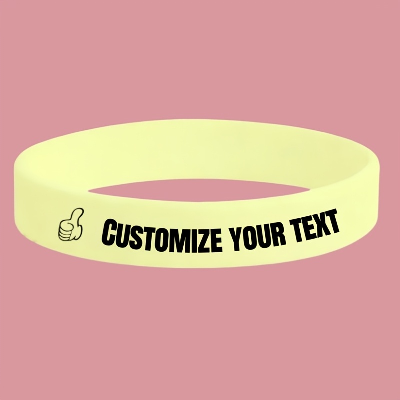 26pcs Glow-In-Dark Silicone Wristbands for Events