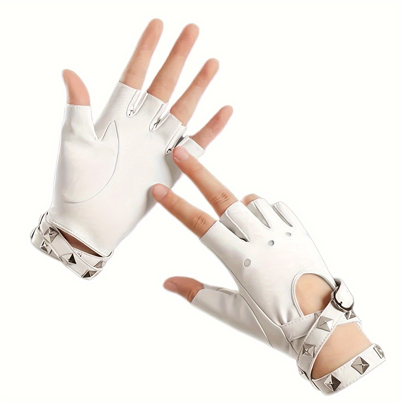 punklederhandschuhe fingerlose handschuhe damen fingerlose - Temu Germany