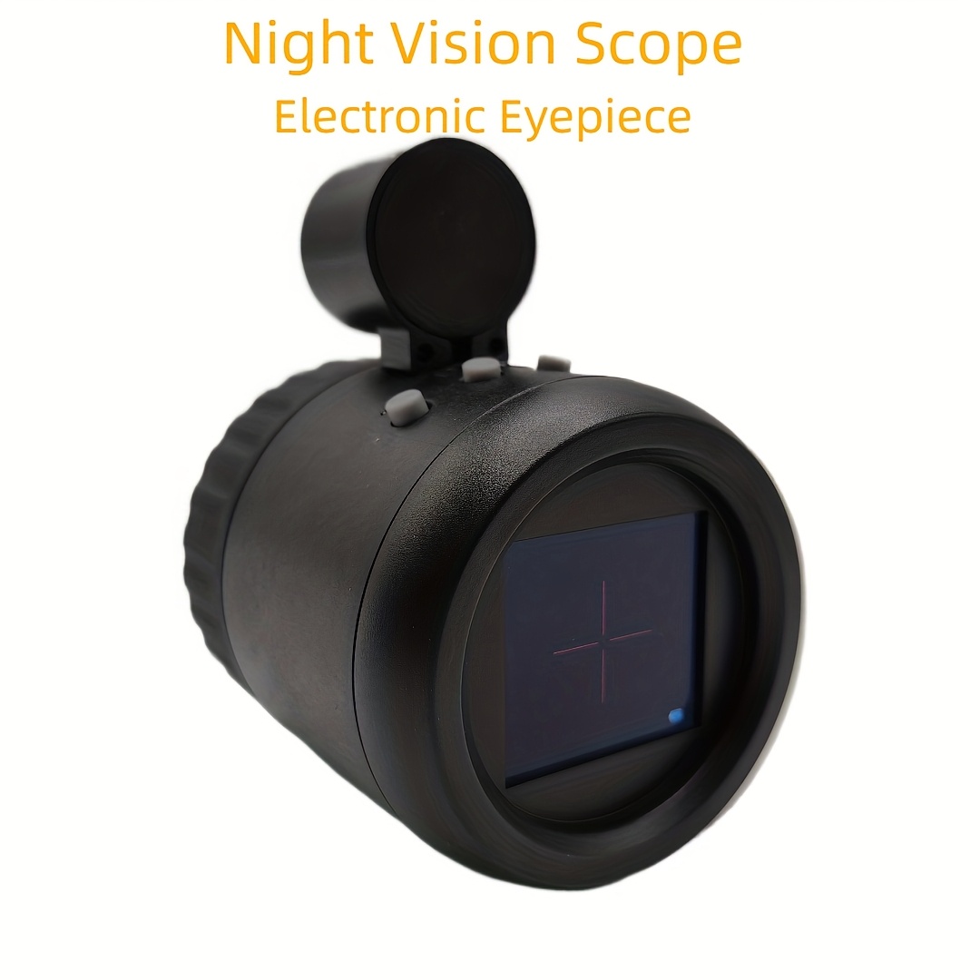TEMU 1080p Hd Night Vision Scope With 850nm Infrared - Electronic Eyepiece For Telescopes, Viewing And Outdoor Exploration Equipment Hunting Night