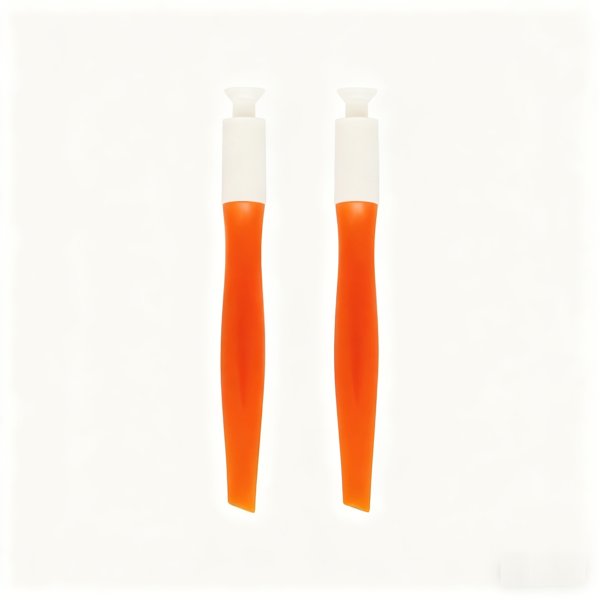 2/6/10pcs Suction Cup Nail Clipper - Professional Manicure Assistant, Easy To And Apply Base Coat, Fragrance-free, Orange And , Precise Pedicure, Accurate Nail Application | | Durable Plastic ，for