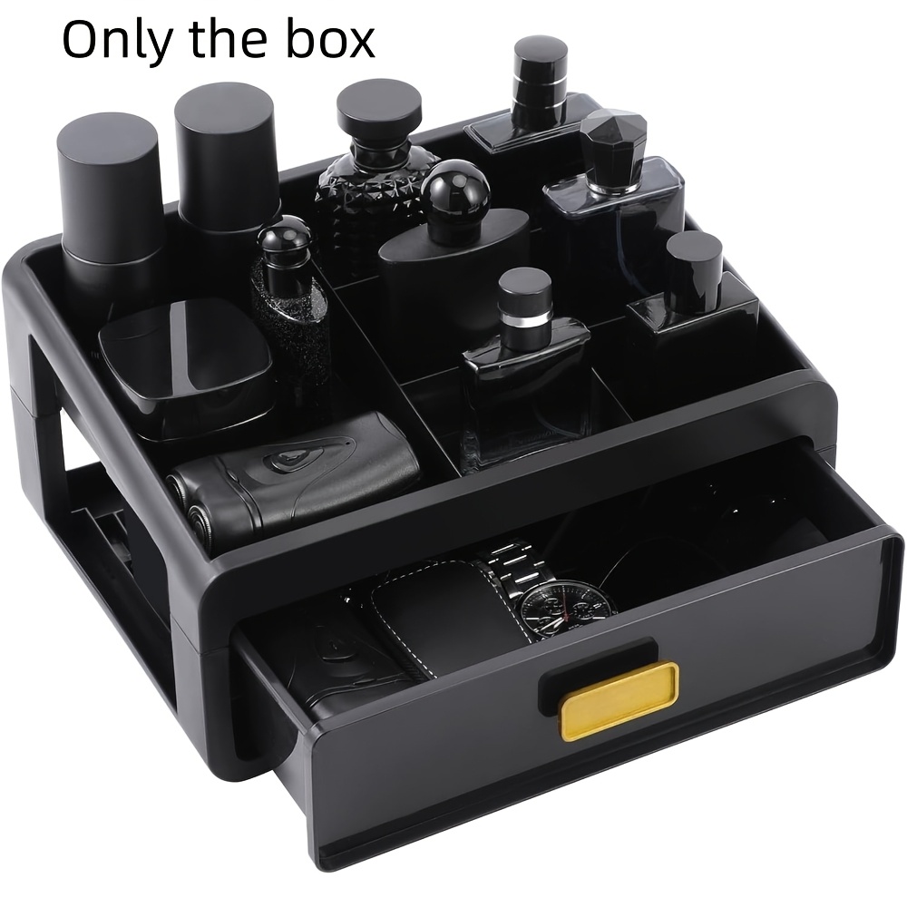 TEMU Bathroom Storage Box, Aftershave Water Receiver, Dresser Storage Box, Sink Storage Rack, Countertop Storage Rack, Aftershave Water Tray, Drawer