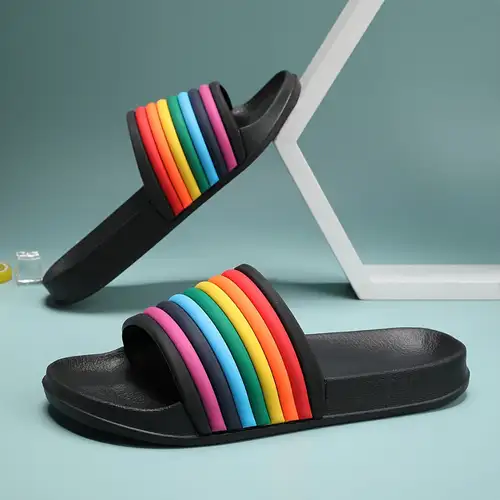 Women's Slide Sandals – Comfy Dressy Summer Shoes With Arch Support & Non-Slip Sole