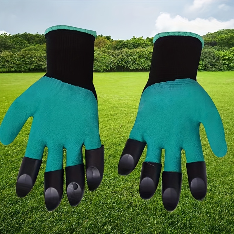 

1 Pair Garden Gloves With , Lightweight Polyester , Bpa & , Spot-, Protective Safety Glove For Weeding, Digging, Planting - Ideal Gift For