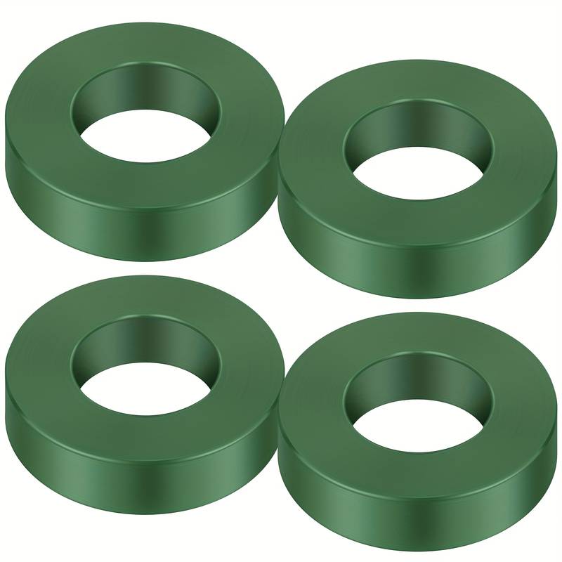 Brown Concrete Sprinkler Head Guard - 4 Inch Inside Hole, Handmade For Lawn Irrigation