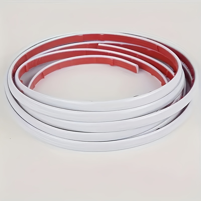Elastyczna listwa ozdobna samoprzylepna, 9.84Ft X 0.31Inch, metalowa ramka lustrzana do odklejenia i przyklejenia,…: retailer-supplied image