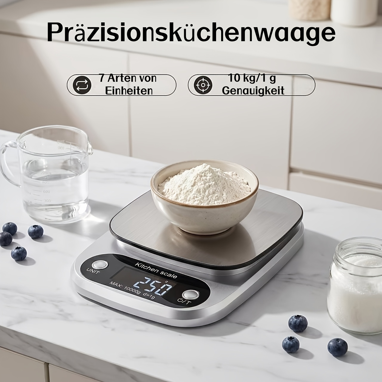 vakuum vorratsdose 1200ml - Hygienische Lebensmittelaufbewahrung & Einfrieren - BPA-frei, spülmaschinengeeignet, mit Klickverschluss & Pumpe Schwarzes Porzellan