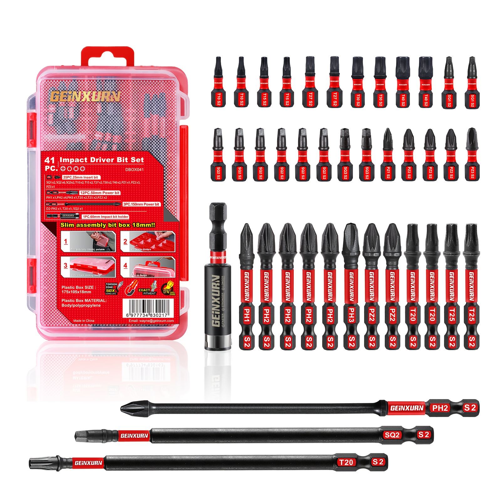 41pcs X50 Power Impact Screwdriver Set