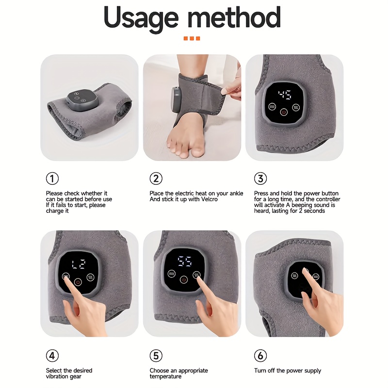Un Masaj Electric Wireless Versatil cu Funcții de Vibrație Pneumatică și Încălzire, Proiectat Special pentru Diverse Părți ale Corpului, Echipat cu Display LCD. Oferă Setări Reglabile, Design Elegant și Ușor, și este Construit pentru Durabilitate