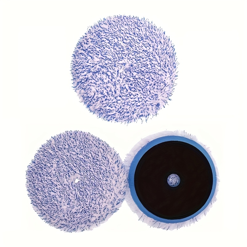 Microfiber Polishing Pad, 1pc Or 3pcs 5inch 125mm Microfiber Cutting Finishing Disc With Hook & Loop Backing For Car Buffer Polisher Cutting Buffing Waxing And Polishing