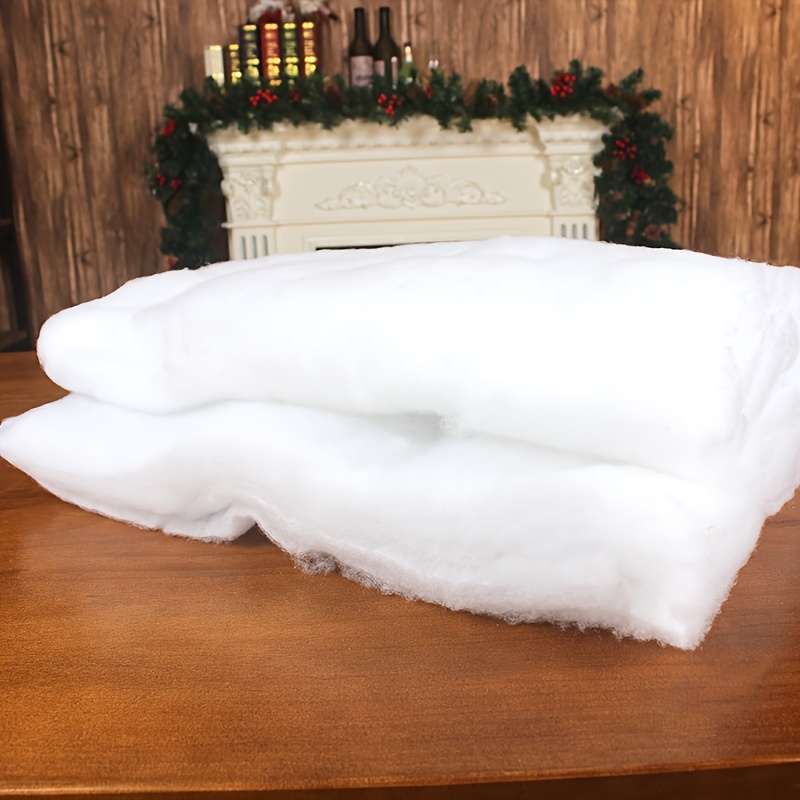 

Extra-large Snow Roll - Christmas Tree Decor, Party Tablecloths & White Photo Backdrops | , Soft & Fluffy Holiday Blanket