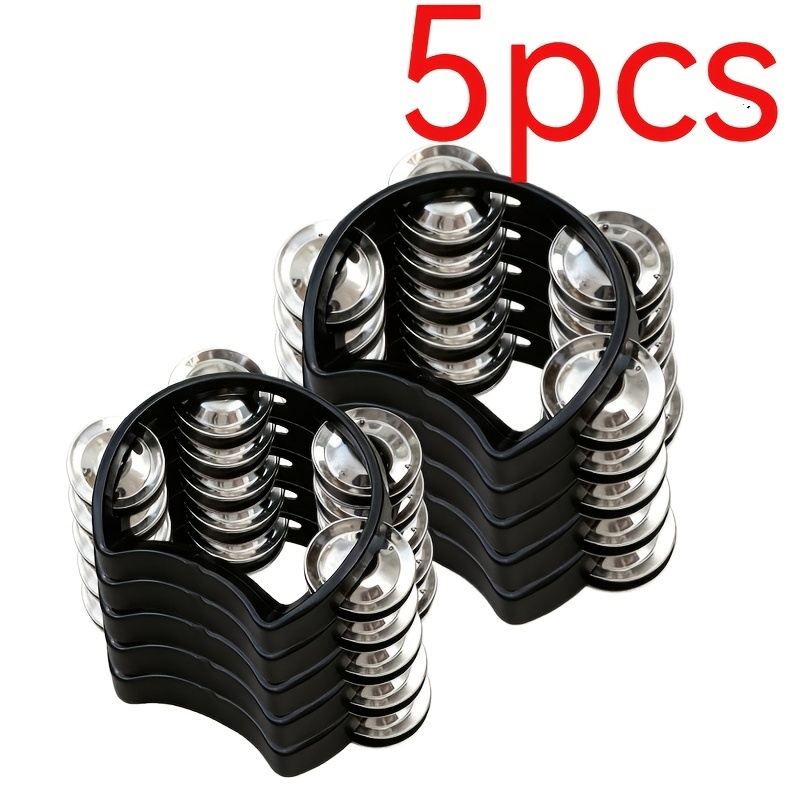 TEMU 5pcs Adult Hand Drum Musical Instrument Set, Designed For Christmas, Halloween, Thanksgiving, And Mother's Day, Etc. Compact And Exquisite, Easy