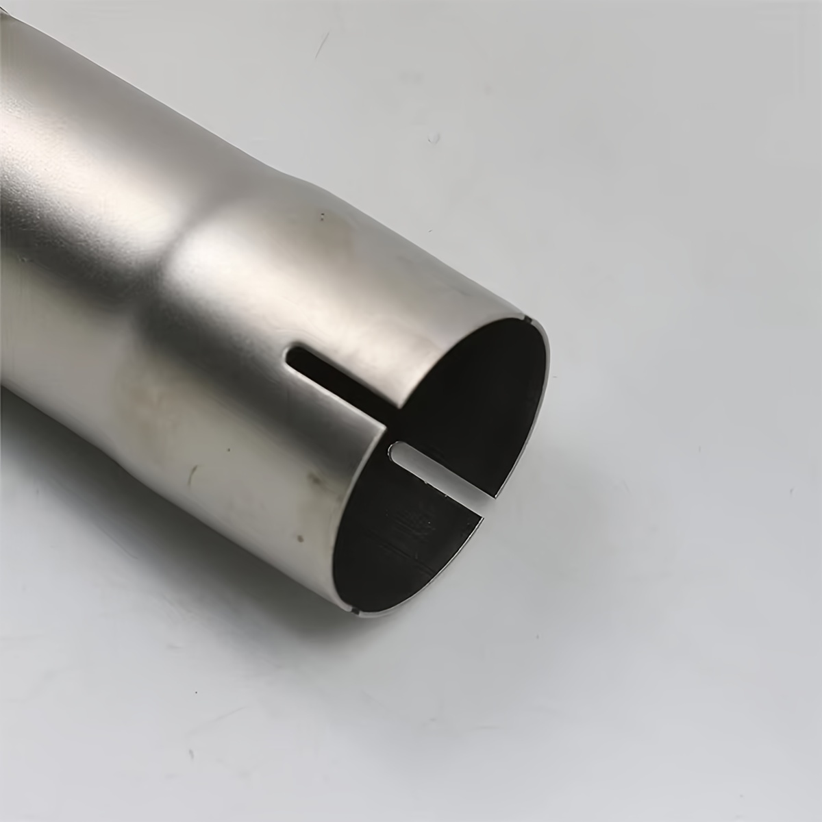 1pc 51mm stainless steel universal motorcycle exhaust pipe compatible with street motor scooters modified performance upgrade accessory details 4