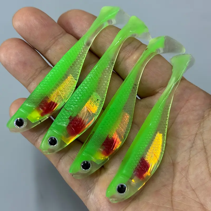 coarse fishing lures Musky Mania 6" Jake Team Rhino Outdoors LLC quality stainless steel and soft plastic Goando Fishing Lures 77Pcs Fishing