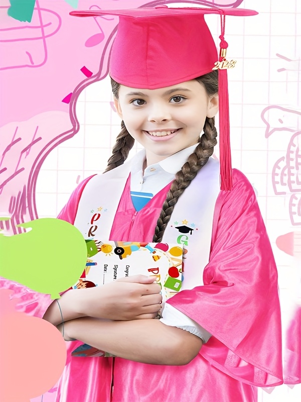 10 piezas ropa graduación negra jóvenes accesorios estilo Temu