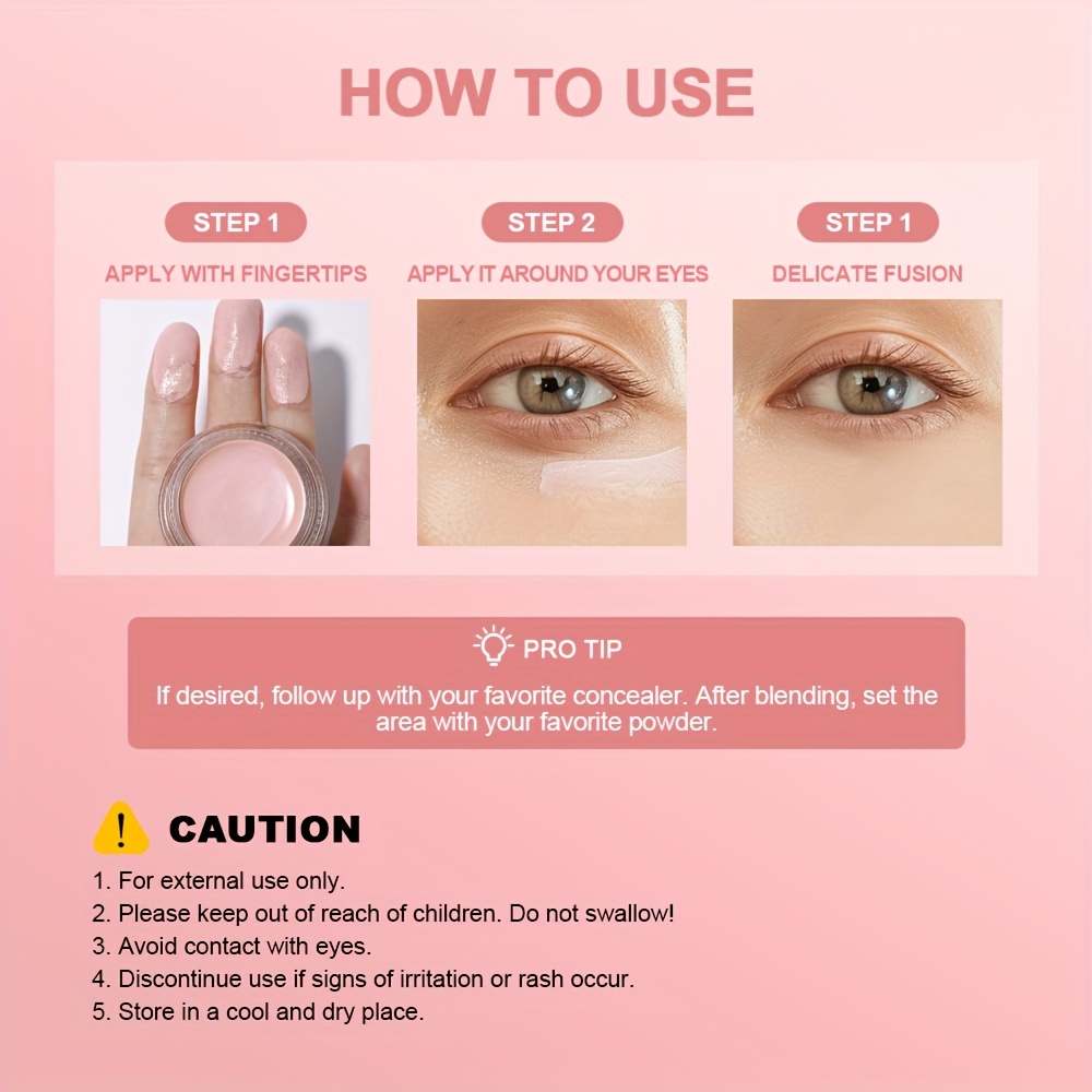 Moisturizing Eye Concealer for Brightening and Coverage