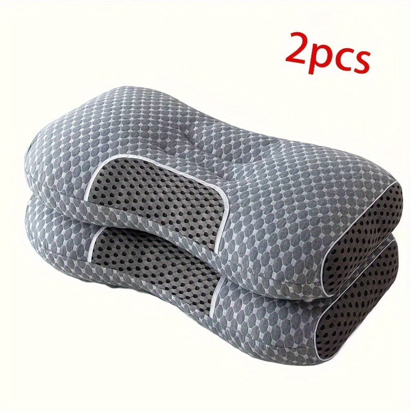 

3d, Prevent Cervical Spondylosis, Traction Cervical Pillow, Removable Cover, Adjustable Ergonomic Orthopedic Contour Support Pillow, Cervical Spine, Soft, Without Collapsing