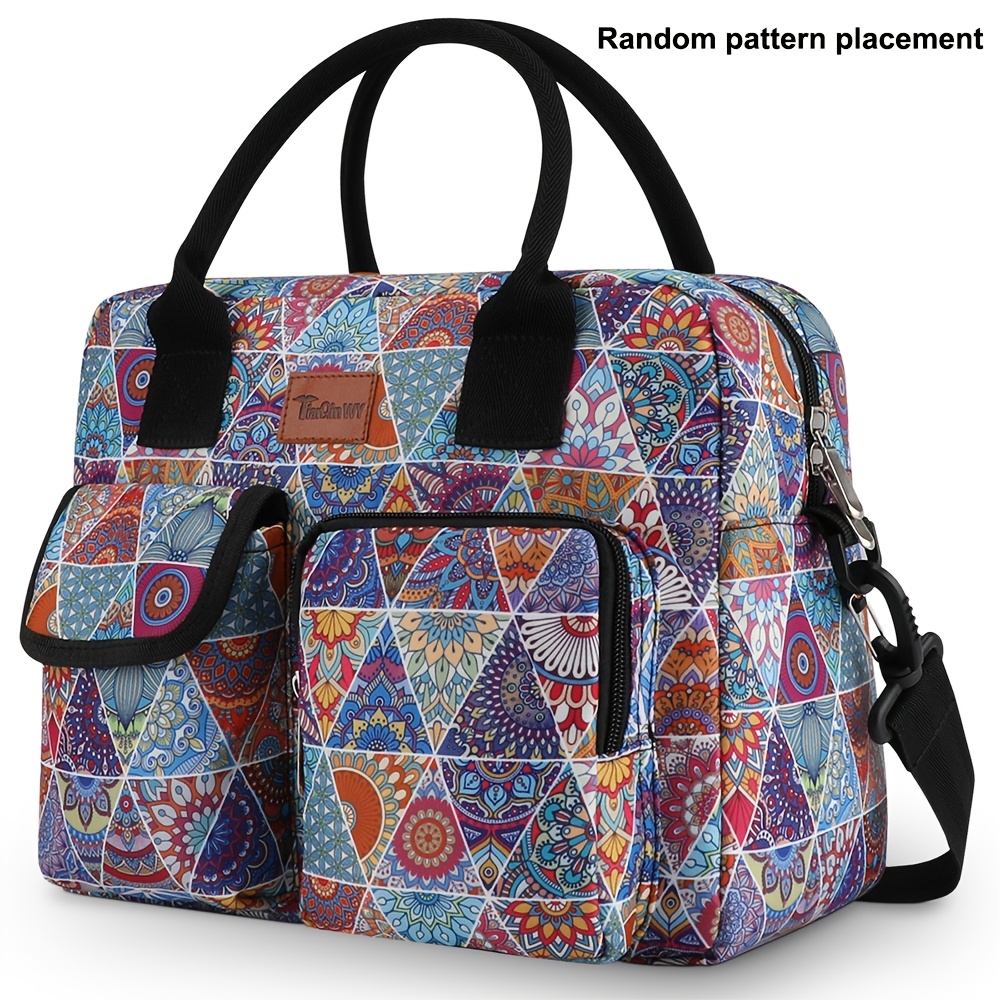 TEMU Sac Isotherme G-447 avec Bandoulière, Sac Frais Extérieur, Panier de -, Idéal pour le Camping, Contact Non Alimentaire