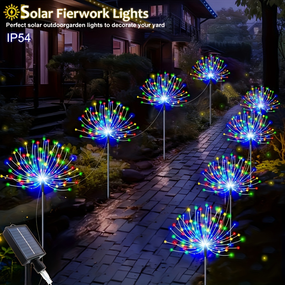 

320/240/60leds Christmas Decorative , 4pcs Fireworks , 8 Of Christmas , Halloween Decorative , Suitable For Decoration, , , And Christmas Decoration